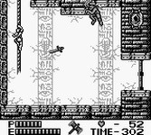 une photo d'Ã©cran de Castlevania 2 - Belmont s Revenge sur Nintendo Game Boy